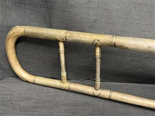 HENRY DISTIN MFG CO. TROMBONE 1867 MADE IN WILLIAMSPORT PA.